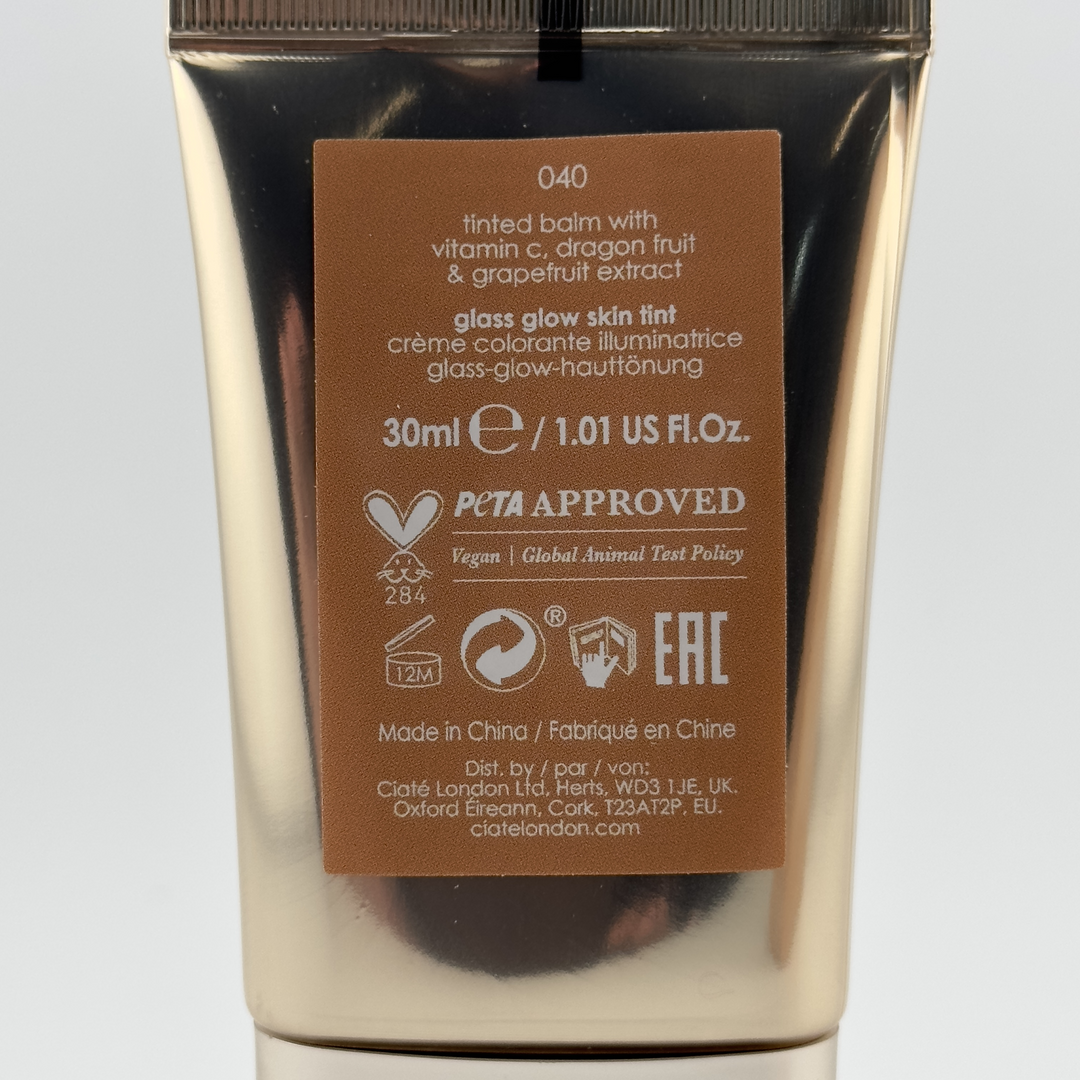 Ciate DewySKIN Glass Glow Skin Tint - Shade 040 - 30ml / 1.01 fl oz | Radiant & Hydrating – Cosmetics | Glam Command