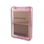 Load image into Gallery viewer, Sophia + Mabelle Two Pretty Highlighter &amp; Bronzer Duo - Sunlit Sand Volume II - 6g / 0.21oz | Radiant &amp; Versatile
