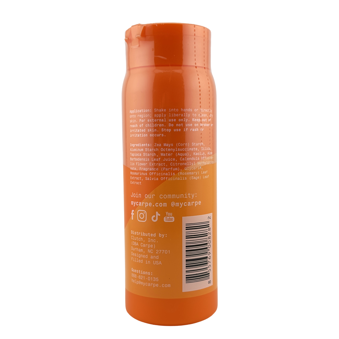 Carpe Women's Sweat Absorbing Groin Powder - White Jasmine Scent - 2.6 oz / 75 g – Cosmetics | Glam Command