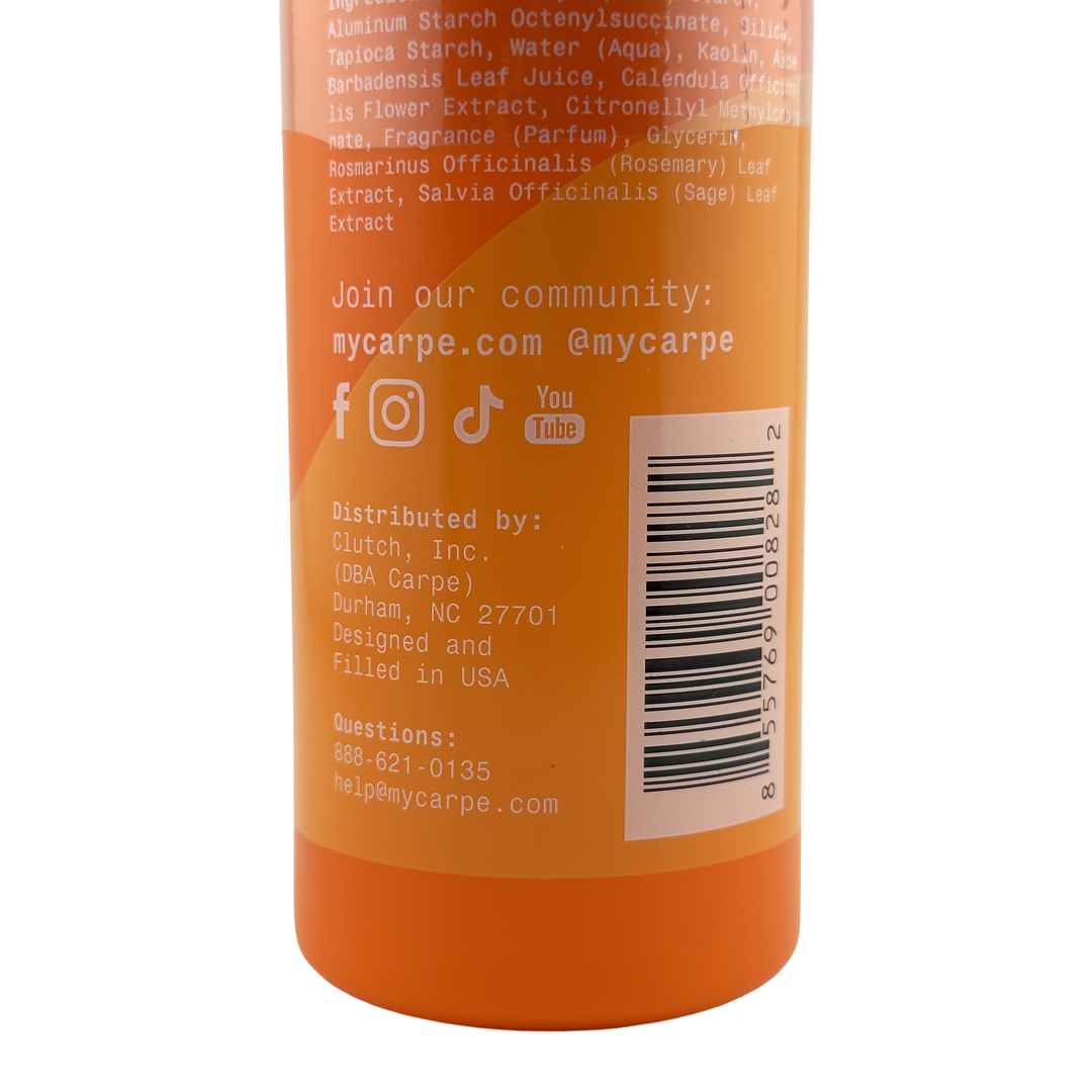 Carpe Women's Sweat Absorbing Groin Powder - White Jasmine Scent - 2.6 oz / 75 g – Cosmetics | Glam Command