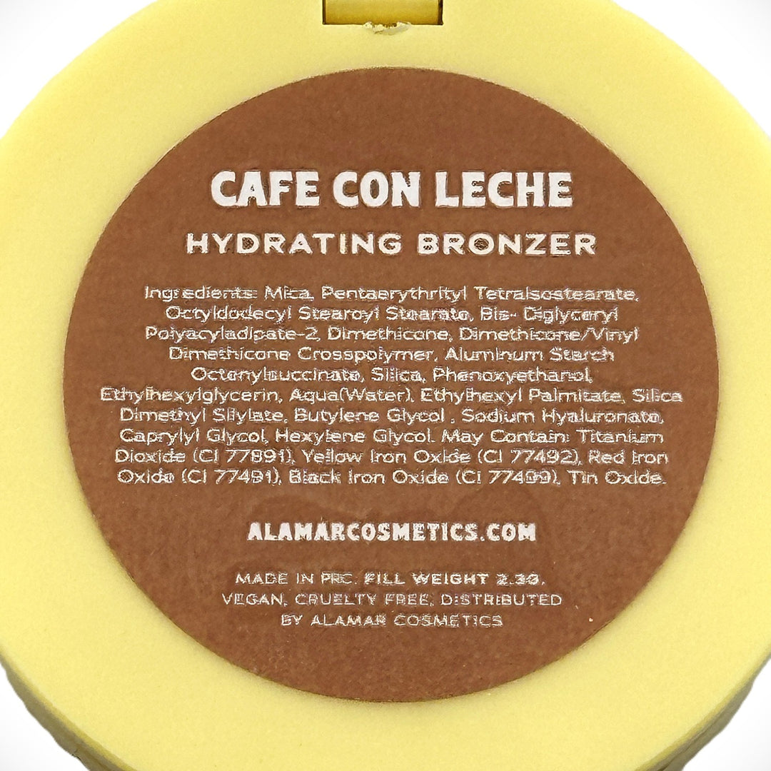 ALAMAR COSMETICS HYDRATING Bronzer CAFE CON LECHE 2.3 g – Cosmetics | Glam Command