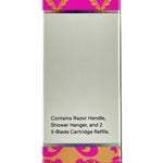 Load image into Gallery viewer, Refreshments Dazzling 5‑Blade Razor Kit – Pink Bubbly
