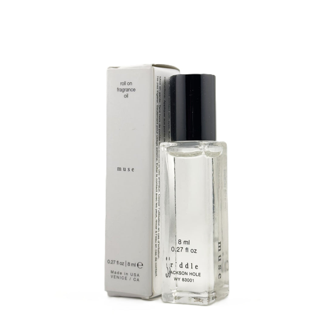 Riddle MUSE Roll‑On Perfume Oil – 8 ml – Cosmetics | Glam Command