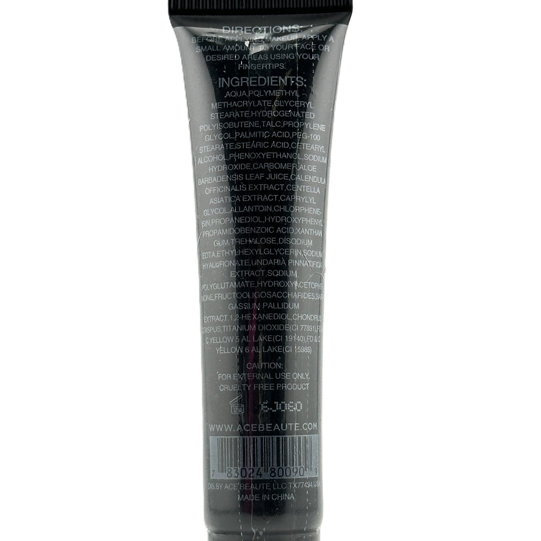 ACE BEAUTE Hydrating Face Primer - CLEAR dewy base - 10 ml / 0.35 fl oz – Cosmetics | Glam Command