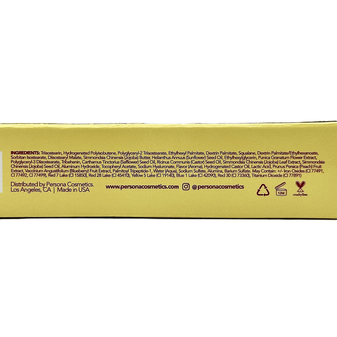 Persona Daymask Peptide Lip Balm – Shade JUNE – 12 ml / 0.41 fl oz – Cosmetics | Glam Command
