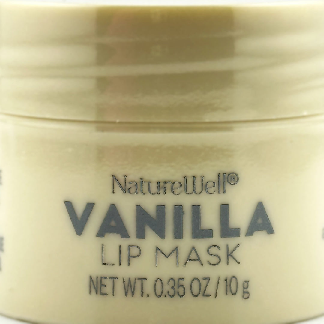 Naturewell VANILLA LIP MASK - 0.35 oz / 10 g – Cosmetics | Glam Command