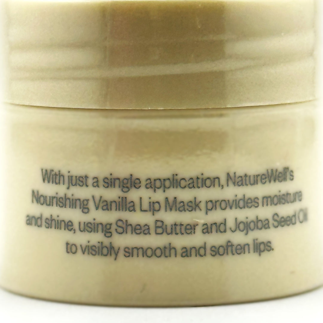 Naturewell VANILLA LIP MASK - 0.35 oz / 10 g – Cosmetics | Glam Command