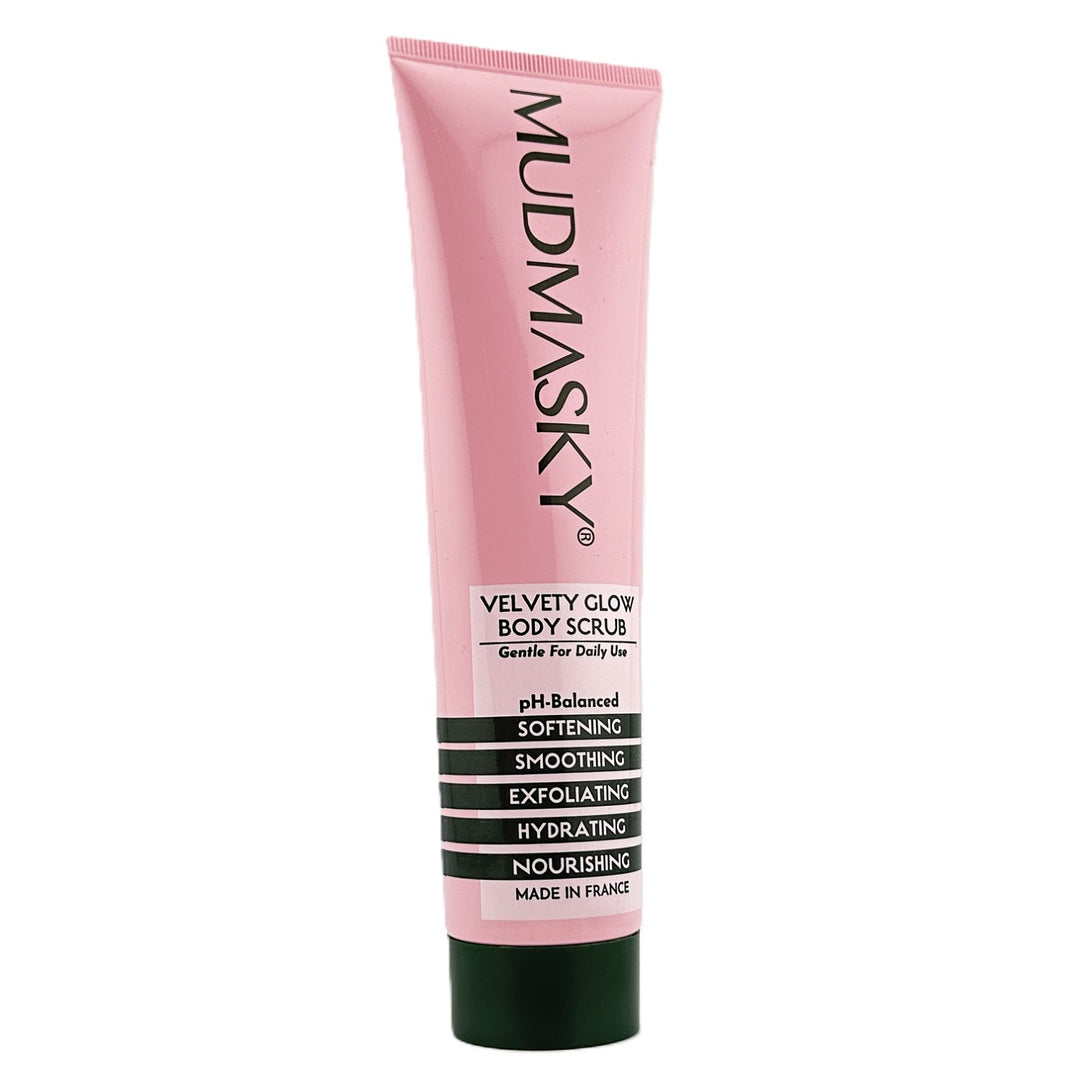 MUDMASKY Velvety Glow Body Scrub – 180 ml