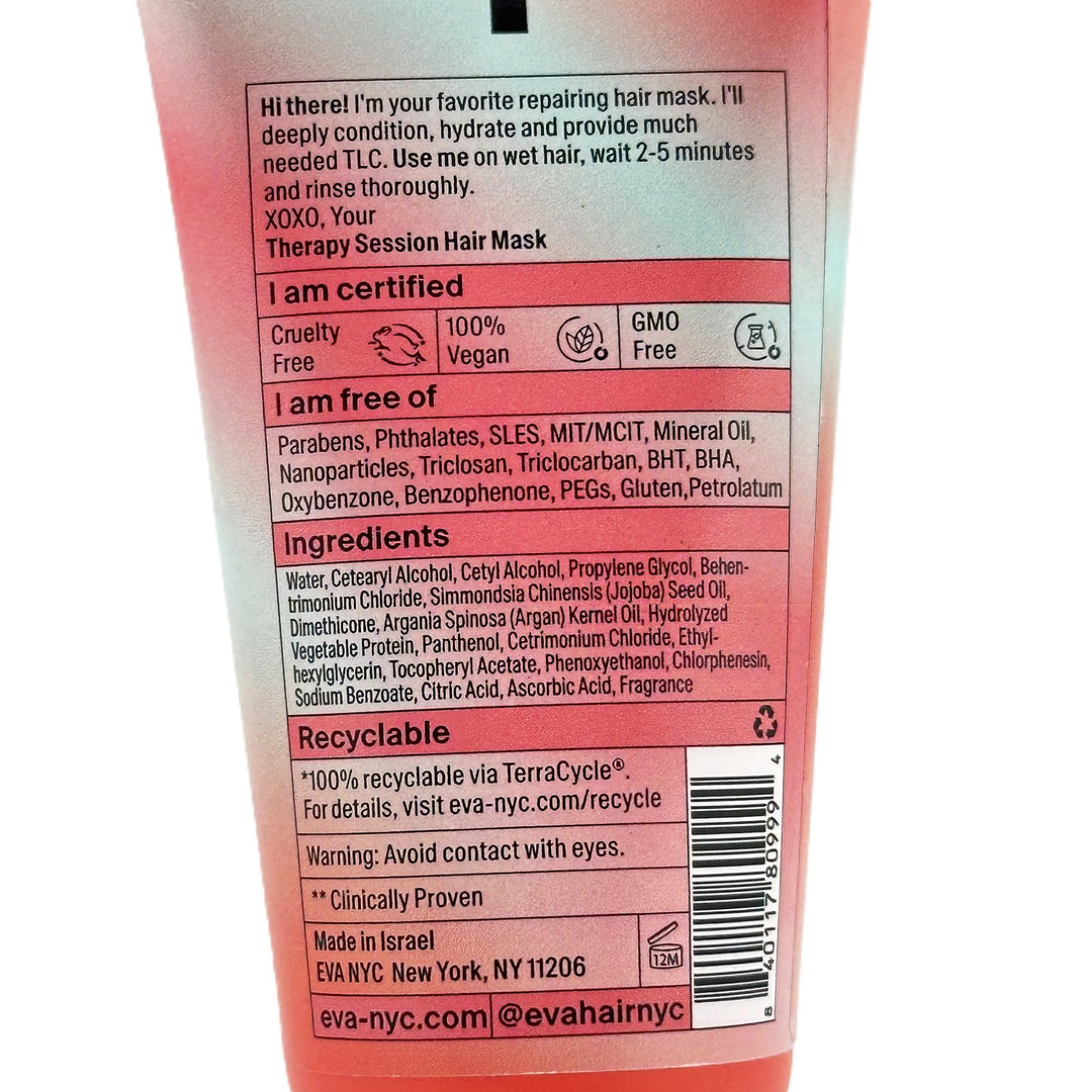 Eva NYC Therapy Session Hair Mask – 60 ml – Cosmetics | Glam Command