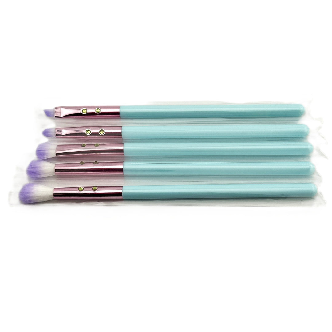 slmissglam Stay Sparkly 5-Piece Ombre Brush Set – Cosmetics | Glam Command
