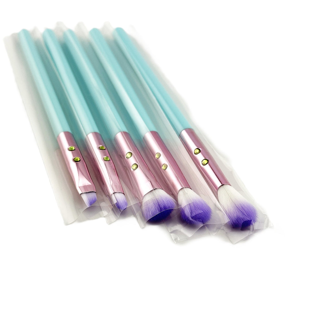 slmissglam Stay Sparkly 5-Piece Ombre Brush Set – Cosmetics | Glam Command