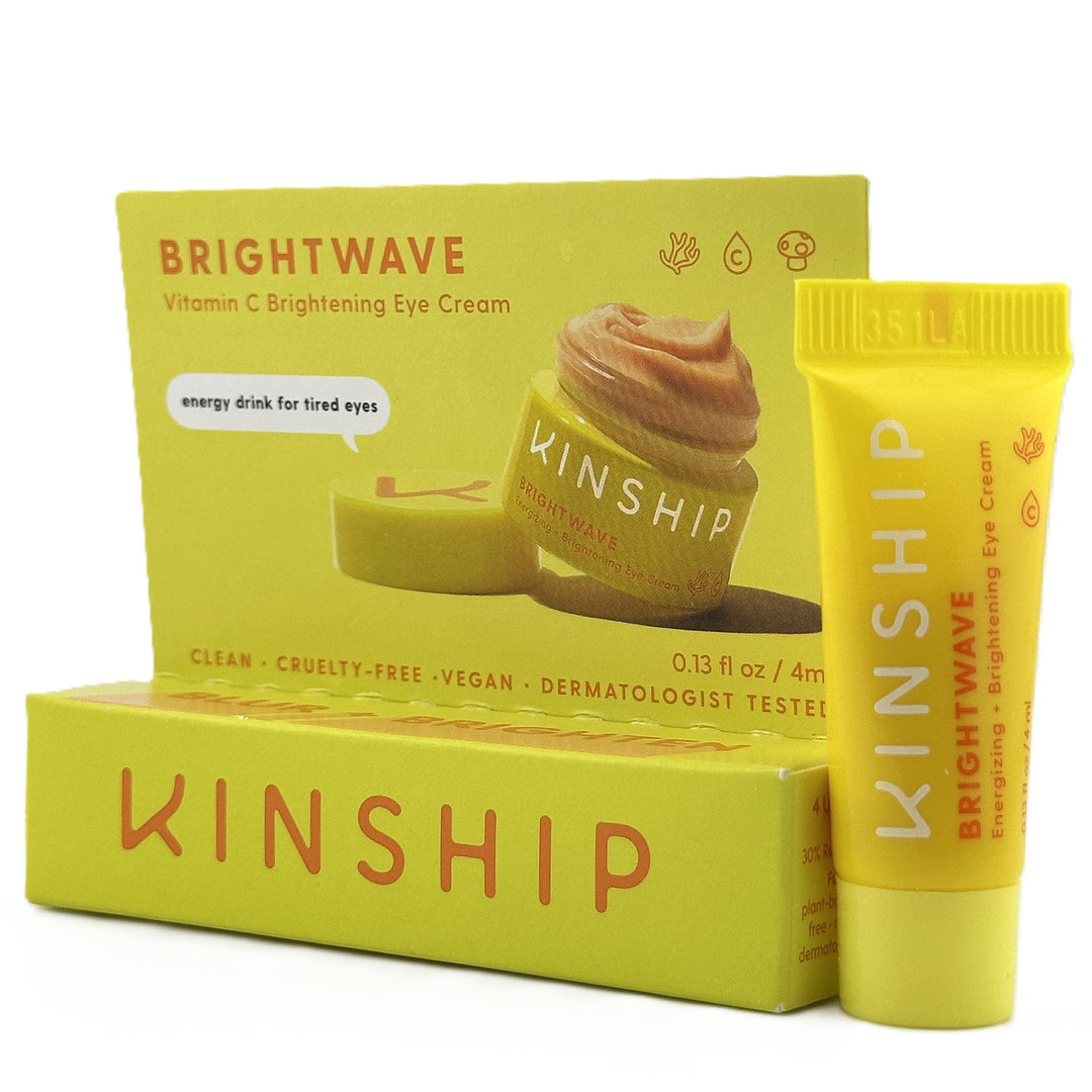 KINSHIP BRIGHTWAVE Vitamin C Brightening Eye Cream – Bright Eyes – 0.13 fl oz / 4 ml