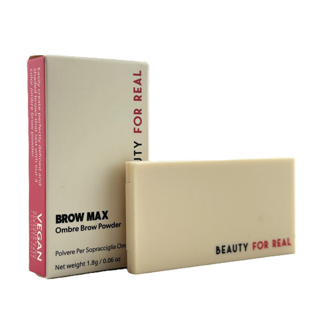 BEAUTY FOR REAL Brow Max Ombre Brow Powder – DEEP – 1.8 g / 0.06 oz – Cosmetics | Glam Command