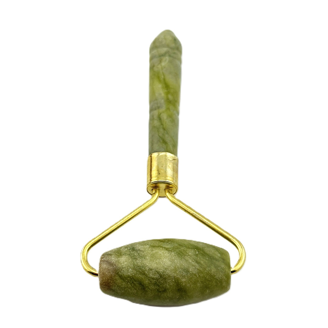 Birchbox Jade Facial Roller – Depuffing & Skincare Massage Tool – Cosmetics | Glam Command