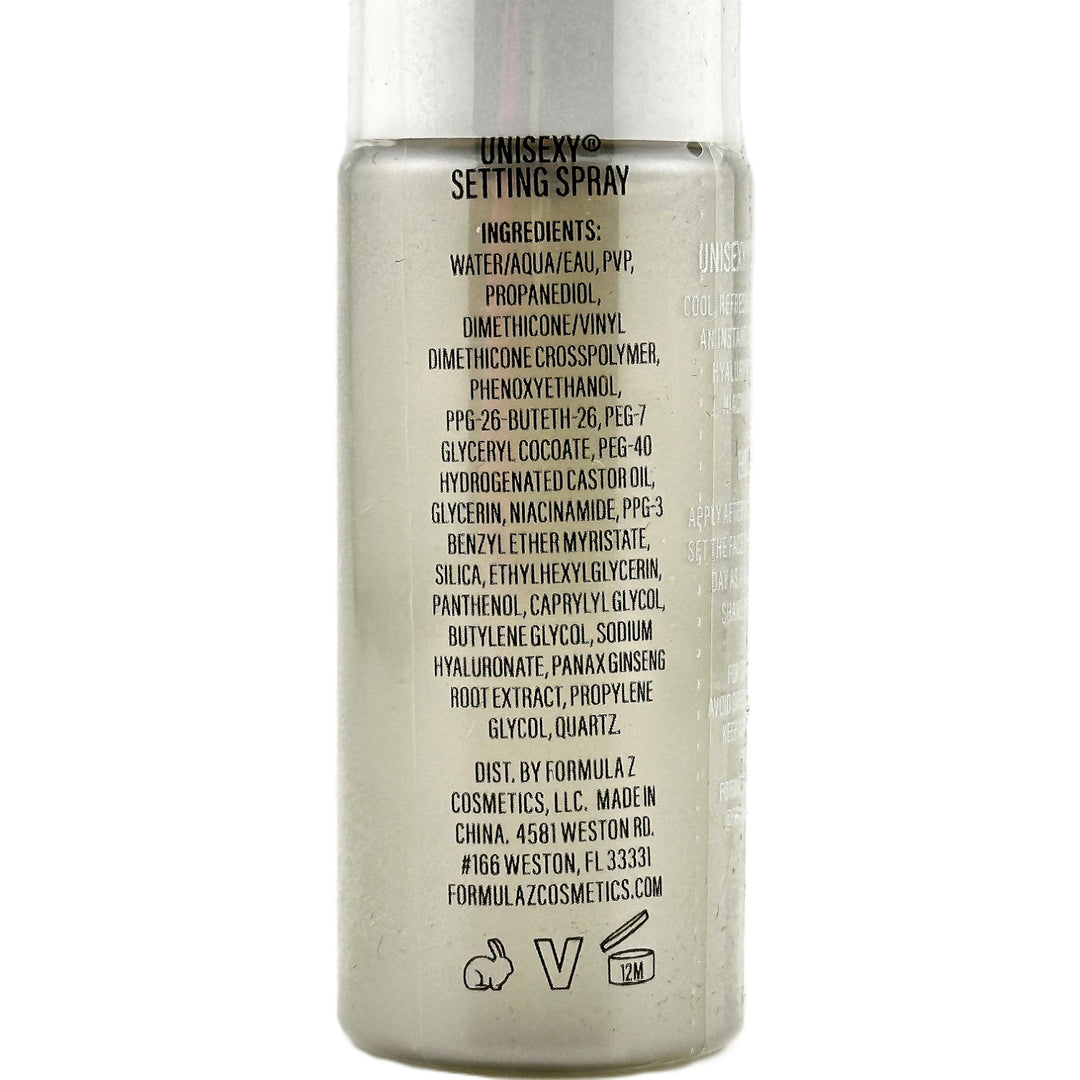 Formula Z Unisexy Setting Spray – 20 ml | Authentic – Cosmetics | Glam Command