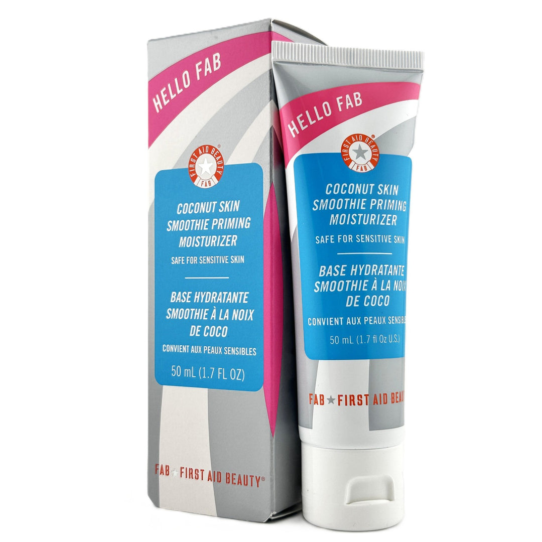 First Aid Beauty Coconut Skin Smoothie Priming Moisturizer – 50 ml / 1.7 fl oz | Authentic – Cosmetics | Glam Command