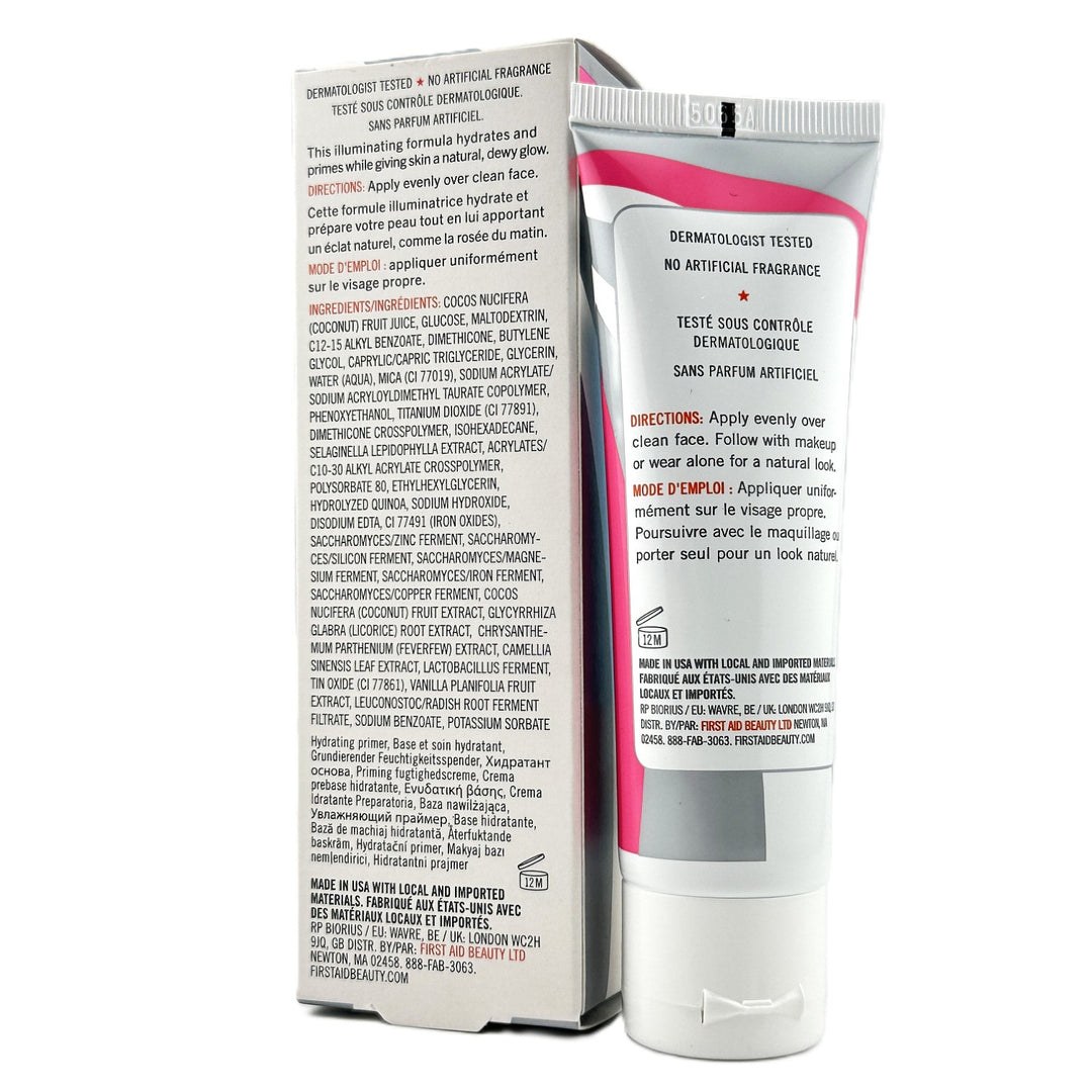 First Aid Beauty Coconut Skin Smoothie Priming Moisturizer – 50 ml / 1.7 fl oz | Authentic – Cosmetics | Glam Command