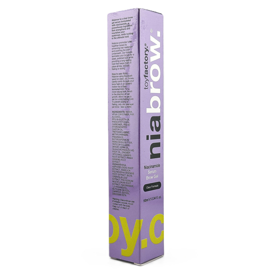 Toyfactory NiaBrow Niacinamide Serum Brow Gel – 10 ml | Authentic NEW – Cosmetics | Glam Command