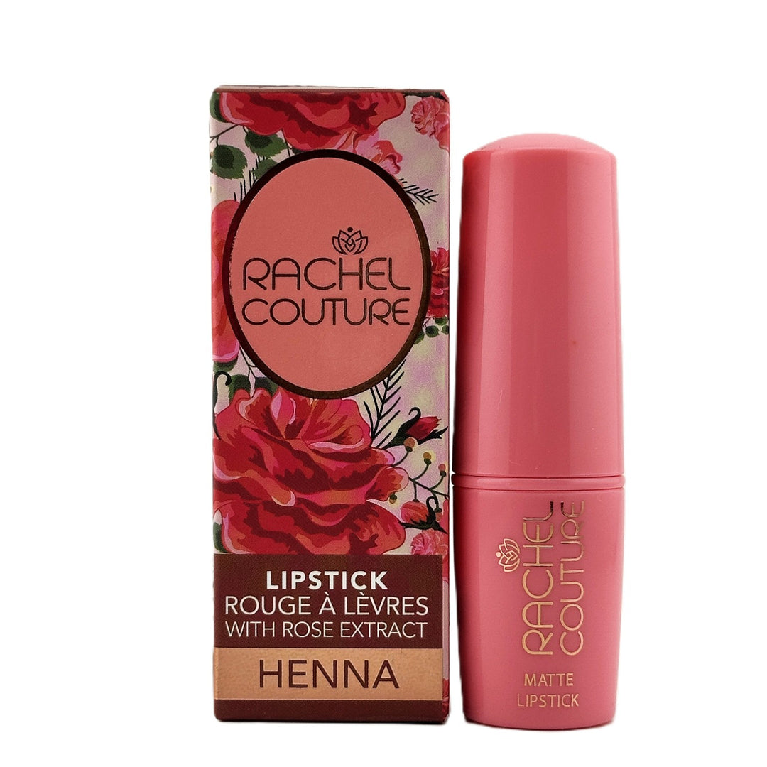 Rachel Couture Lipstick with Rose Extract – Henna – 3.6 g / 0.126 oz – Cosmetics | Glam Command