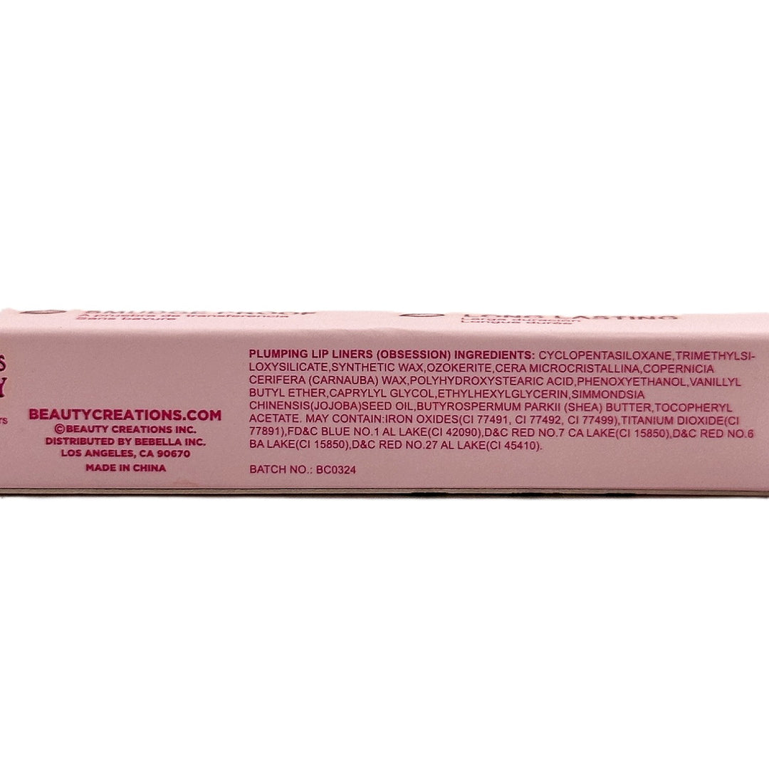Beauty Creations Plump & Pout Lip Liner – Obsession – 0.38 g – Cosmetics | Glam Command