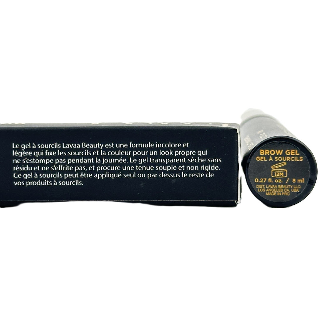Lavaa Los Angeles Clear Transparent Brow Gel – 0.27 fl oz / 8 ml – Cosmetics | Glam Command