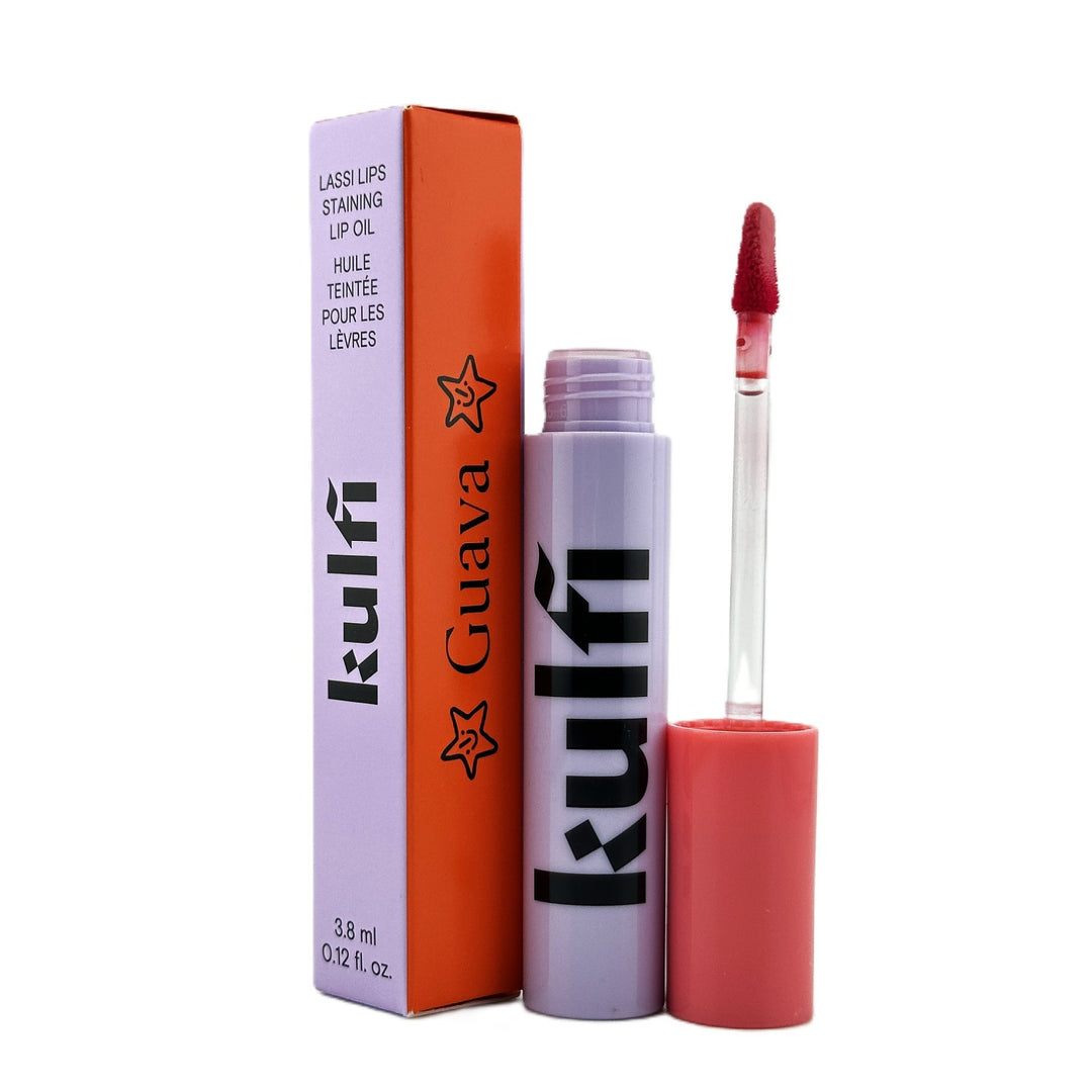 Kulfi Lassi Lips Staining Lip Oil – Guava – 3.8 ml / 0.12 fl oz – Cosmetics | Glam Command