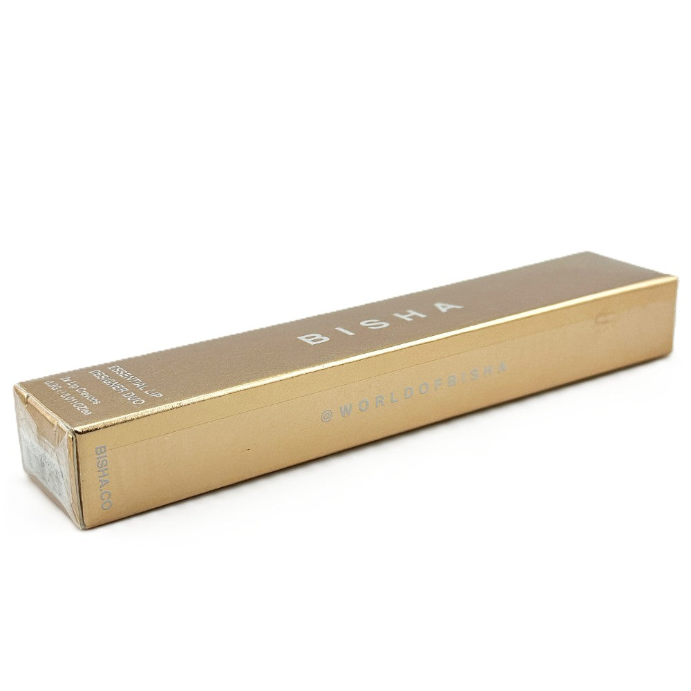 Bisha Essential Lip Designer Duo – San Tropez & St. Barths – 2 x 0.3 g / 0.011 oz | Authentic – Cosmetics | Glam Command