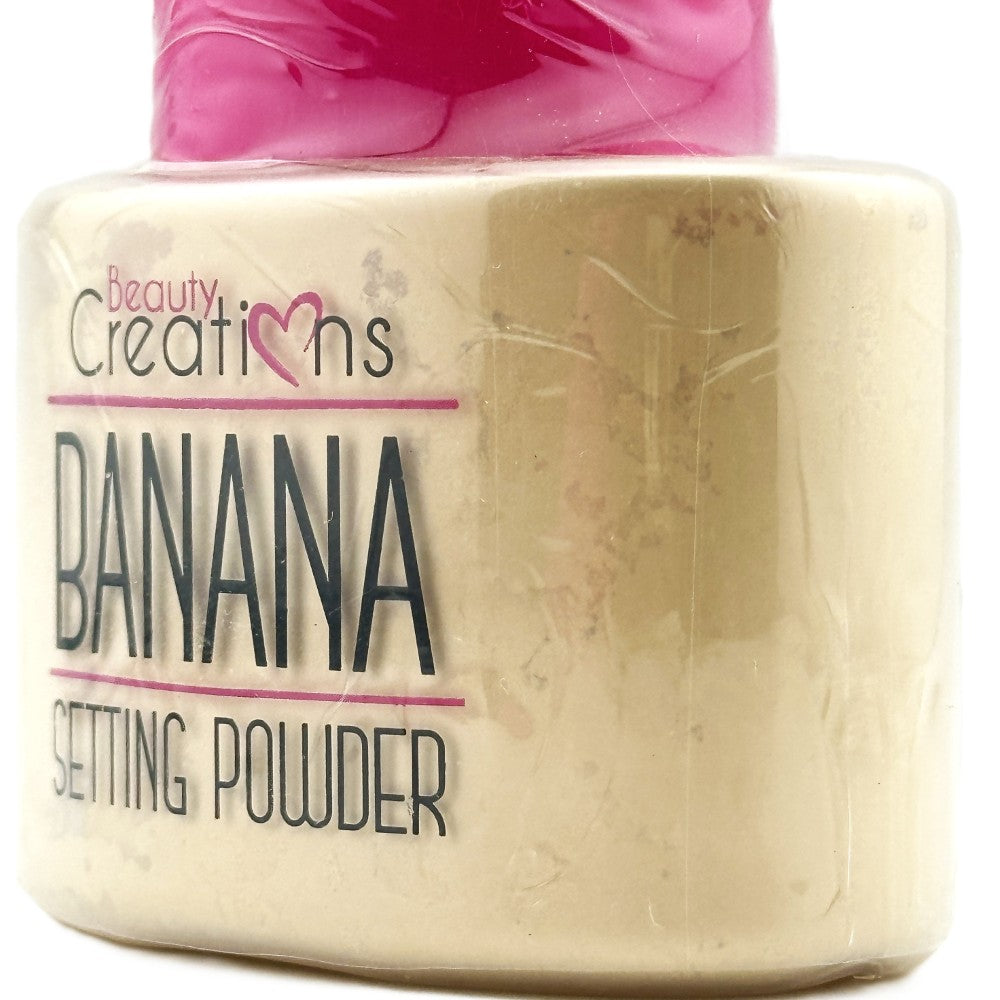 Beauty Creations Setting Powder - Shade BANANA (Soft Yellow) – 25 g / 0.88 oz | NEW – Cosmetics | Glam Command