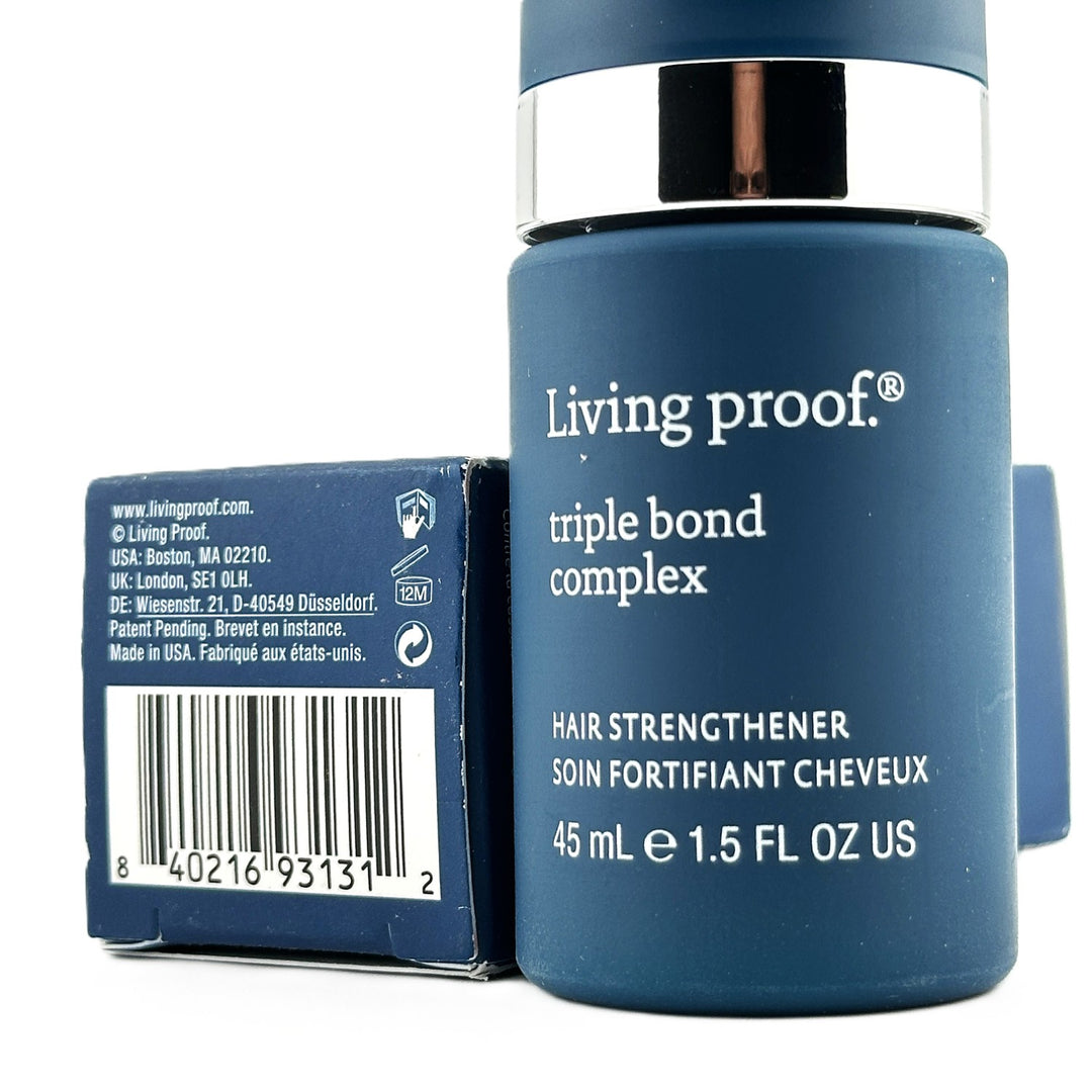 Living Proof Triple Bond Complex Hair Strengthener – 45 ml | NEW – Cosmetics | Glam Command