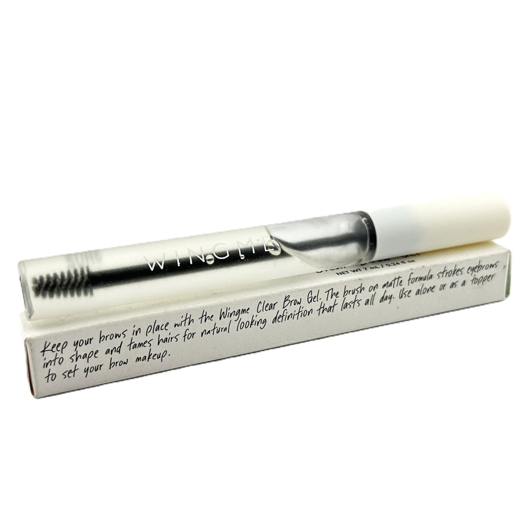 WingMe ~ Clear Brow Gel ~ 7 mL / 0.24 fl oz | Authentic – Cosmetics | Glam Command