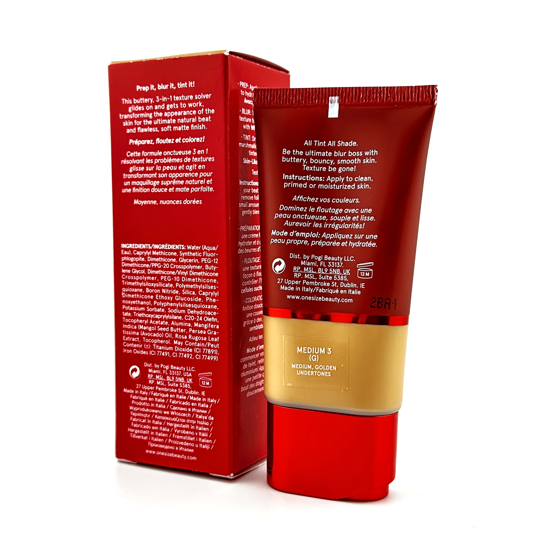 O/S One/Size Turn Up the Base BBB Cream - Beauty Blur Balm - 30 mL / 1.0 fl oz