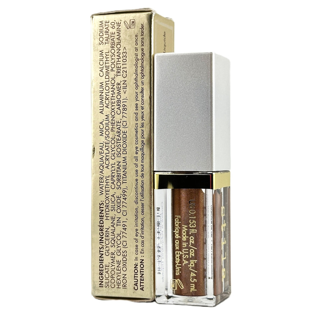 stila Glisten & Glow Liquid Eye Shadow – STREAM – 0.153 fl oz / 4.5 ml | Authentic – Cosmetics | Glam Command