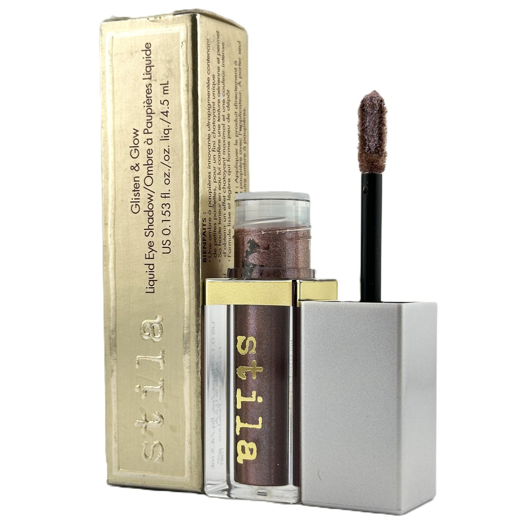 stila Glisten & Glow Liquid Eye Shadow - BROOK - 0.153 fl oz / 4.5 ml | Authentic – Cosmetics | Glam Command