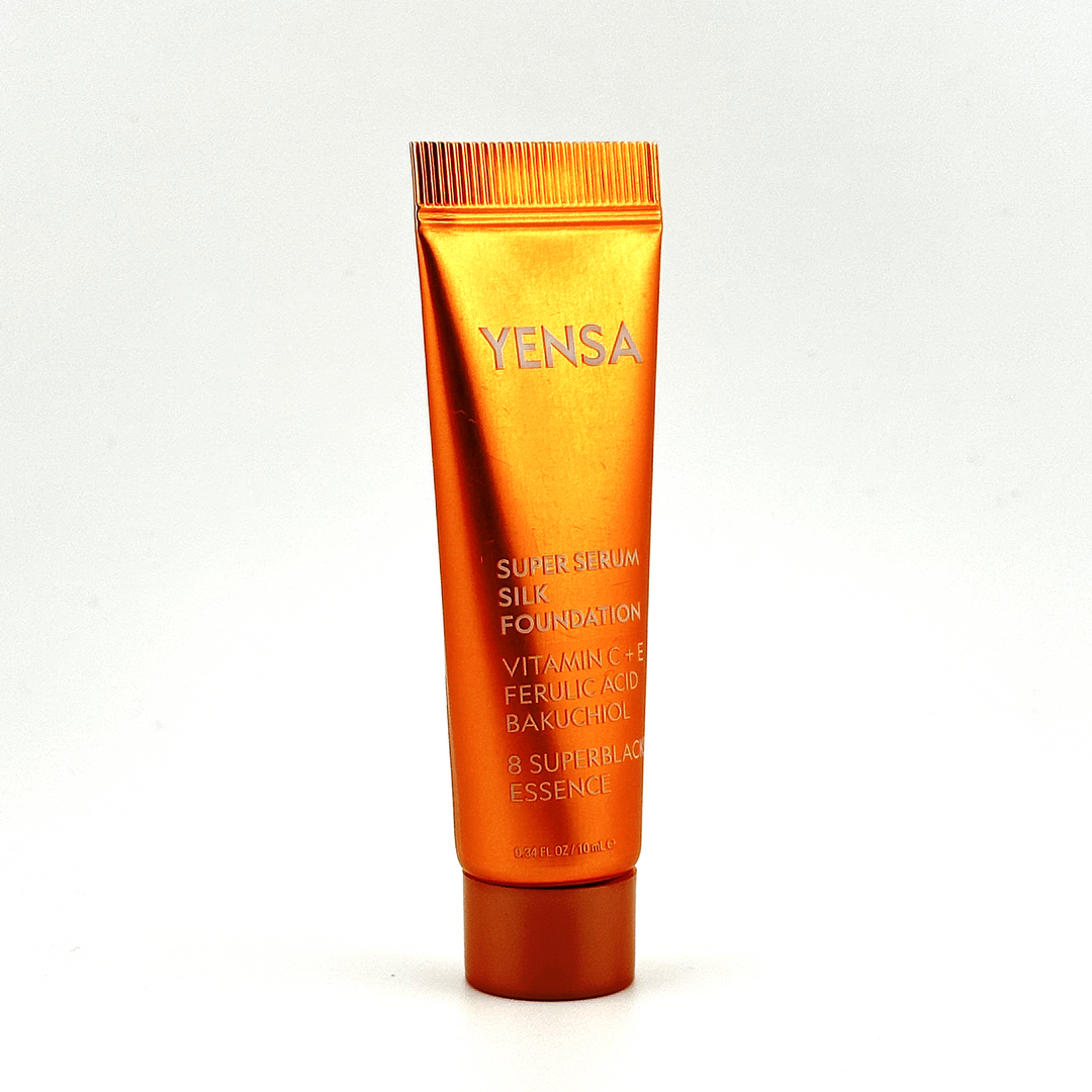YENSA Super Serum Silk Foundation - Fair 3 - 0.34 fl oz / 10 mL | Hydrating & Buildable – Cosmetics | Glam Command