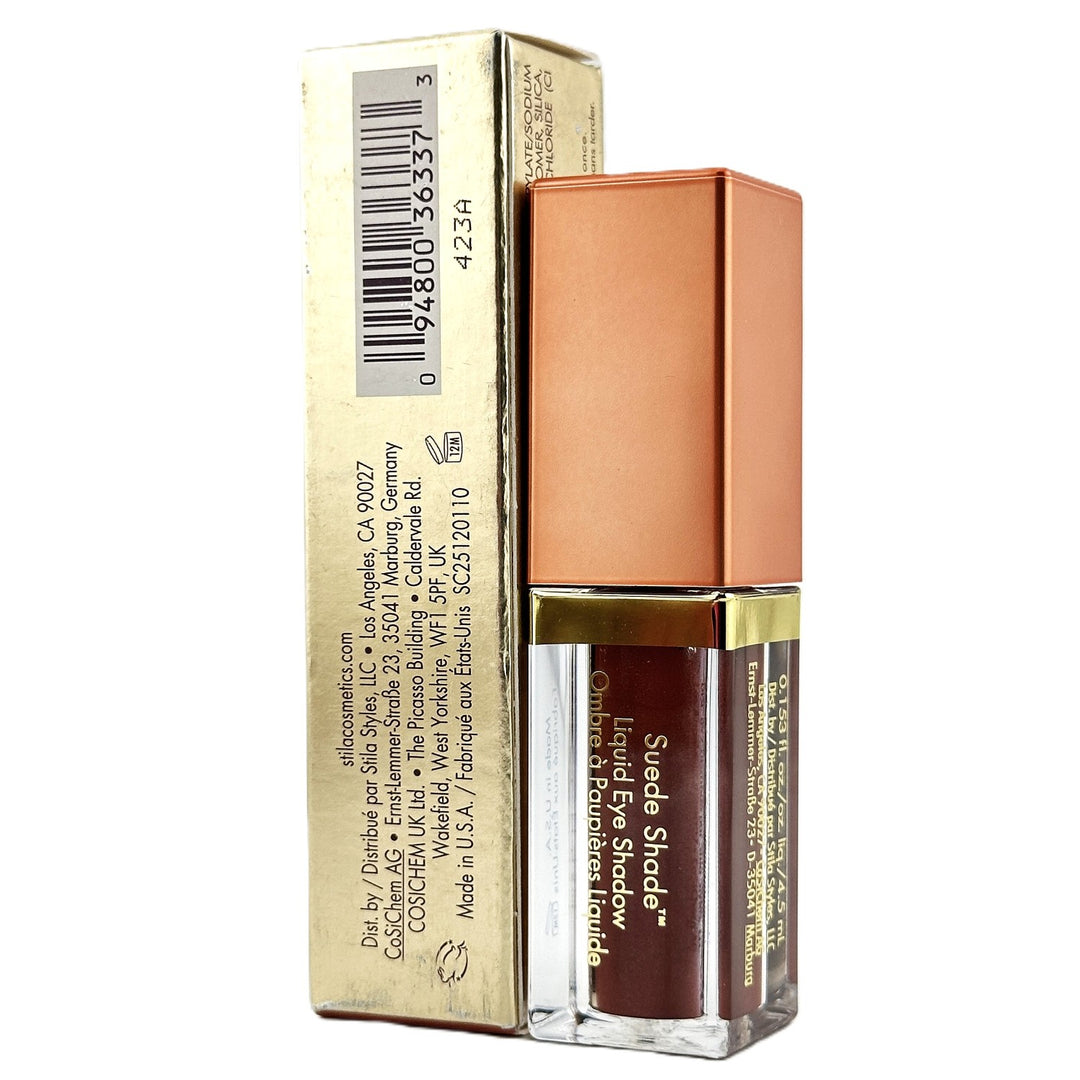 stila Suede Shade Liquid Eye Shadow - SHEER TERRACOTTA - 0.153 fl oz / 4.5 ml | Authentic – Cosmetics | Glam Command