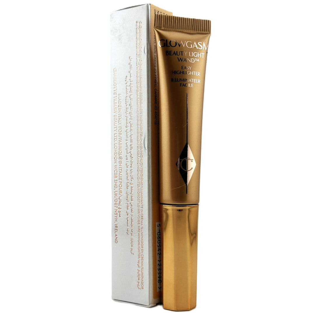 CHARLOTTE TILBURY Glowgasm Beauty Light Wand Easy Highlighter - GOLDGASM - 12 ml / 0.40 fl oz | Authentic – Cosmetics | Glam Command