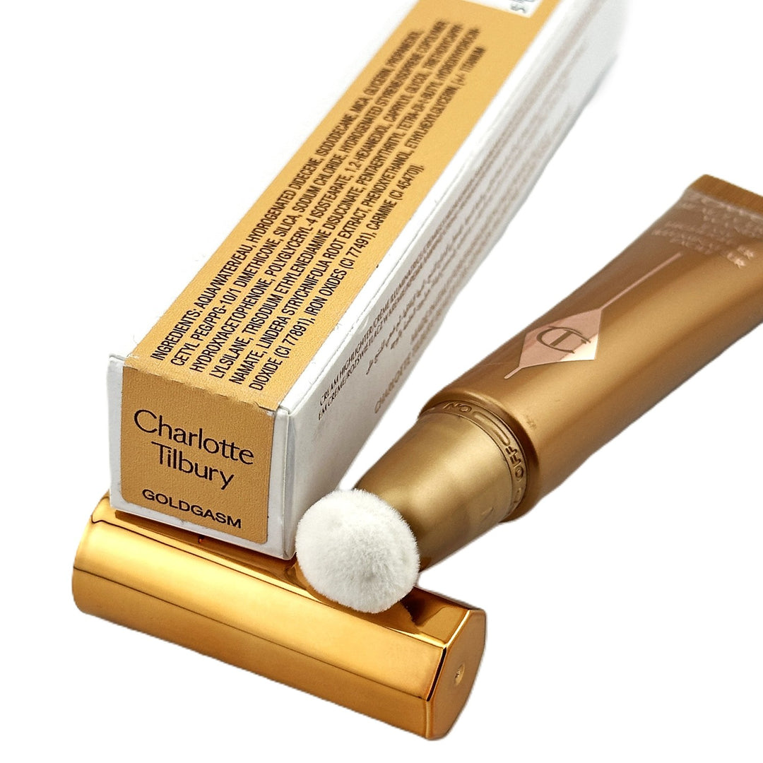 CHARLOTTE TILBURY Glowgasm Beauty Light Wand Easy Highlighter - GOLDGASM - 12 ml / 0.40 fl oz | Authentic – Cosmetics | Glam Command