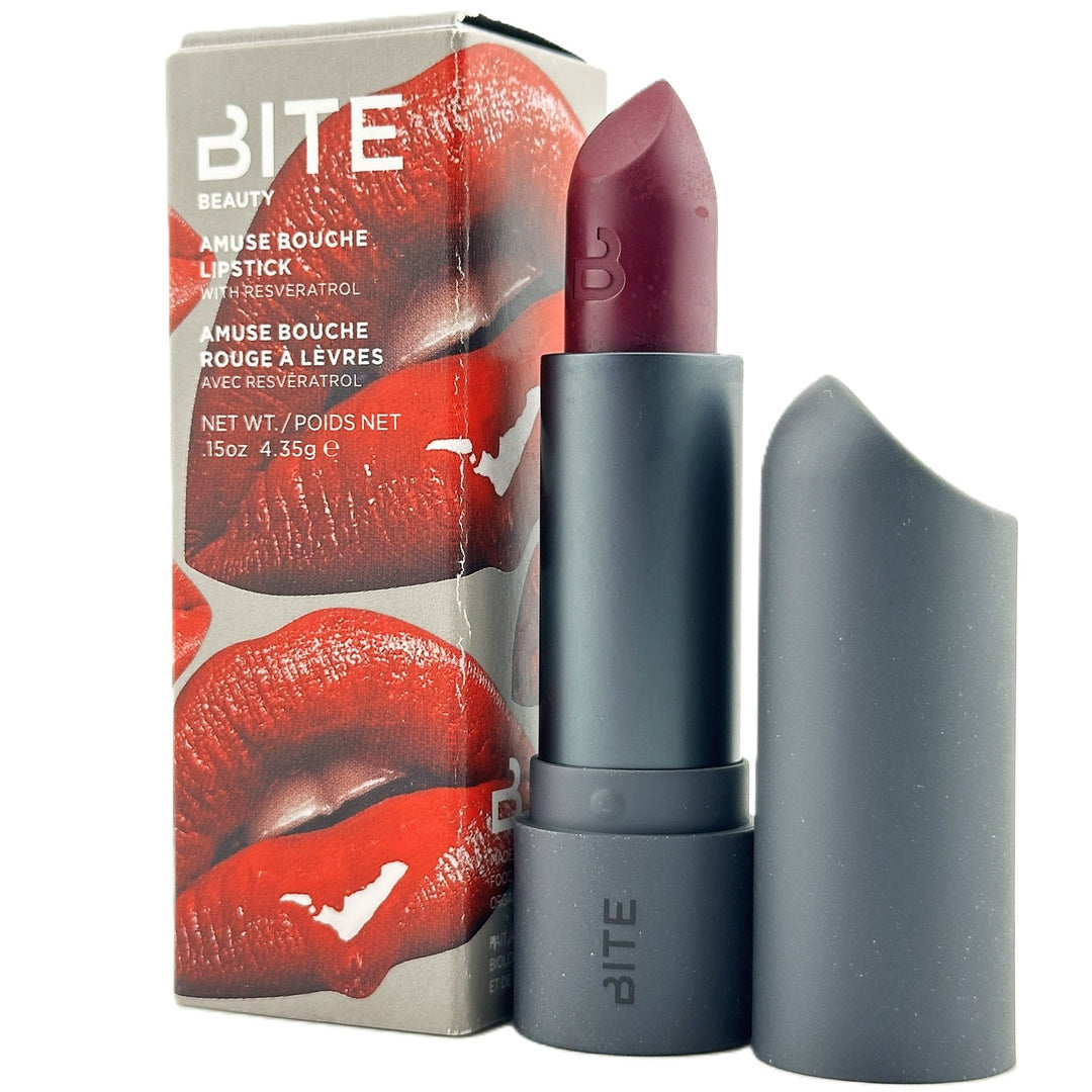 BITE BEAUTY Amuse Bouche Lipstick with Resveratrol - JAM - 0.15 oz / 4.35 g | Authentic – Cosmetics | Glam Command