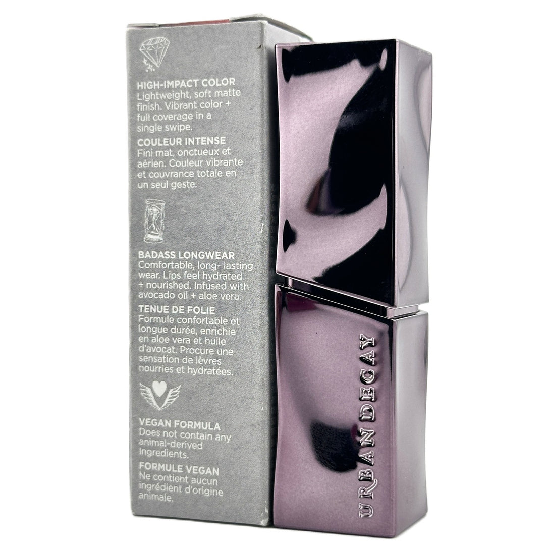 URBAN DECAY Vice High Impact Vegan Lipstick - BACKTALK MATTE - 3.4 g / 0.11 oz | Authentic – Cosmetics | Glam Command