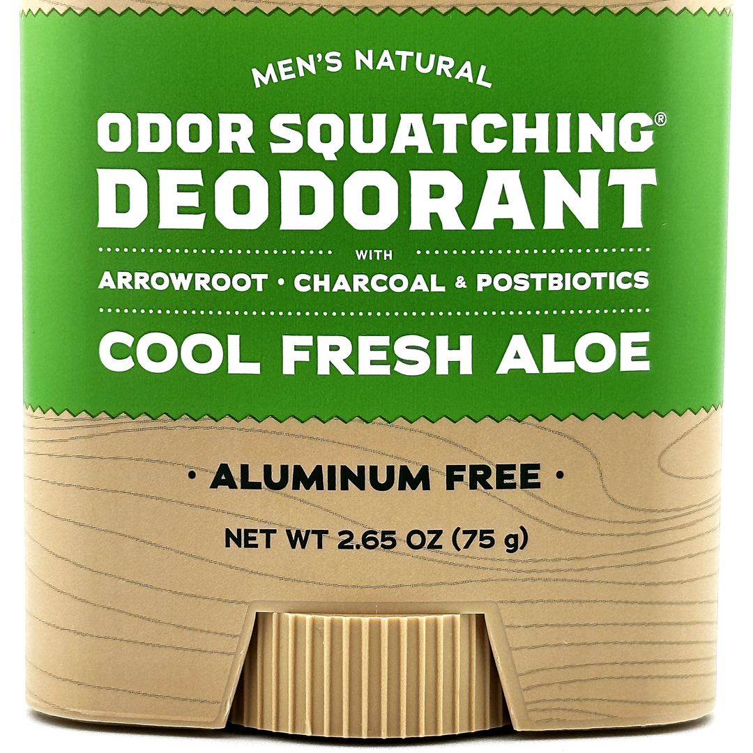 Dr. Squatch Men’s Natural Odor-Squatching Deodorant - Cool Fresh Aloe – Cosmetics | Glam Command