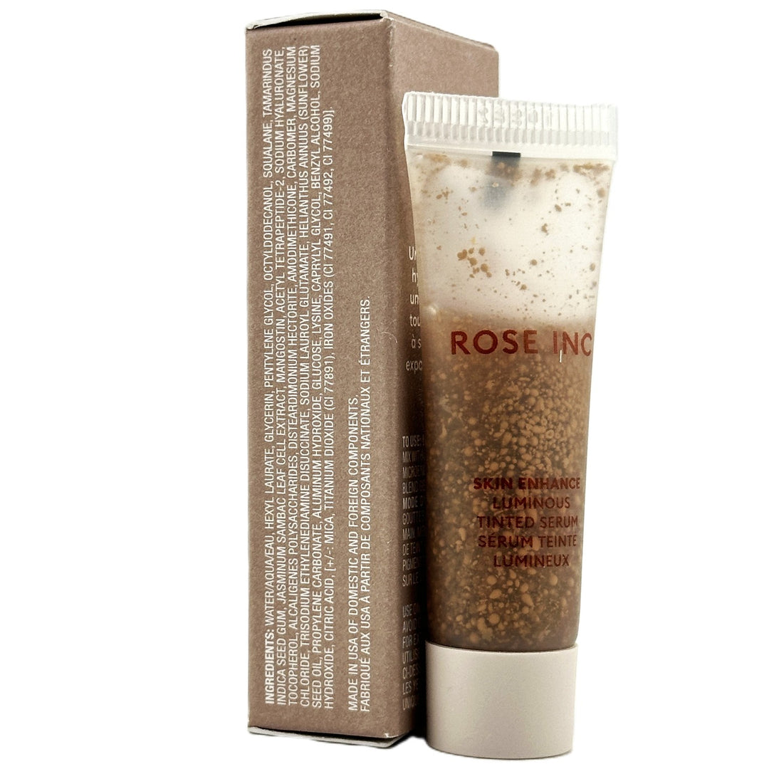 ROSE INC ~ Skin Enhance Luminous Tinted Serum ~ Shade 080 ~ 5 mL / 0.17 fl oz | Liquid serum – Cosmetics | Glam Command