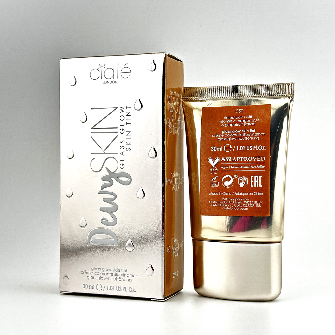 Ciaté London Dewy Skin Glass Glow Skin Tint – 050 –1.01fl oz/30ml – Cosmetics | Glam Command