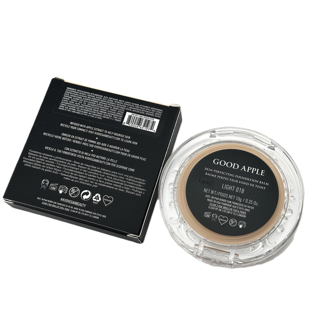 KVD Good Apple Skin-Perfecting Foundation Balm – Light 018 – 10 g / 0.35 oz | Authentic – Cosmetics | Glam Command