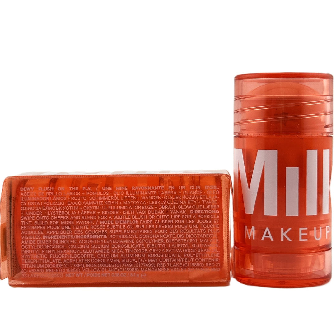 Milk Makeup Glow Oil Lip + Cheek ~ Shade FLARE ~ Full Size 0.18 oz / 5.1 g | Authentic makeup – Cosmetics | Glam Command