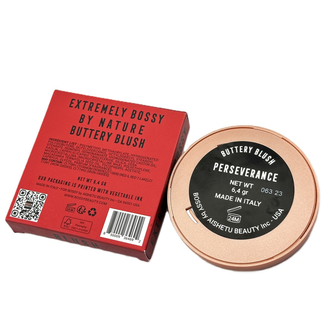 Bossy Cosmetics Buttery Blush ~ Shade Perseverance ~ 6.4g | Authentic makeup – Cosmetics | Glam Command