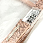 Load image into Gallery viewer, Vanity Planet ~ Clear Makeup Bag with Snake Print Trim ~ VP60395-0000 | Authentic
