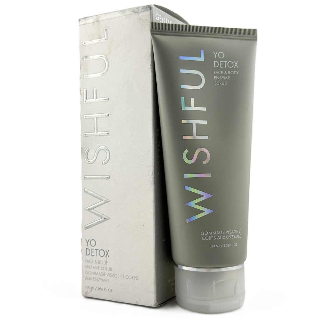 ✨ Wishful Yo Detox Face & Body Enzyme Scrub ~ 3.38 fl oz / 100 ml | Authentic – Cosmetics | Glam Command