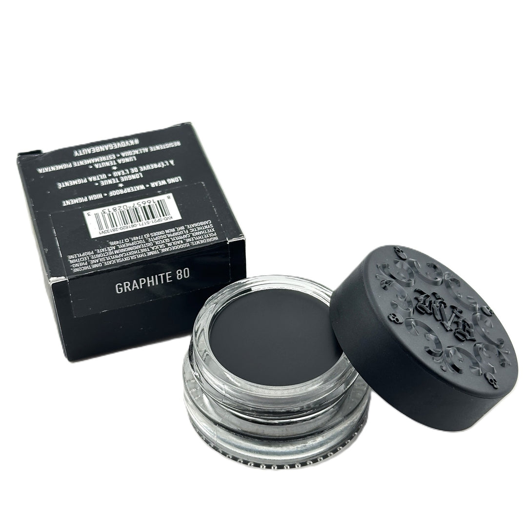 KVD Super Pomade Eyeliner, Shadow & Brow Pigment - Shade GRAPHITE 80 - 5.0 g / 0.18 oz – Cosmetics | Glam Command