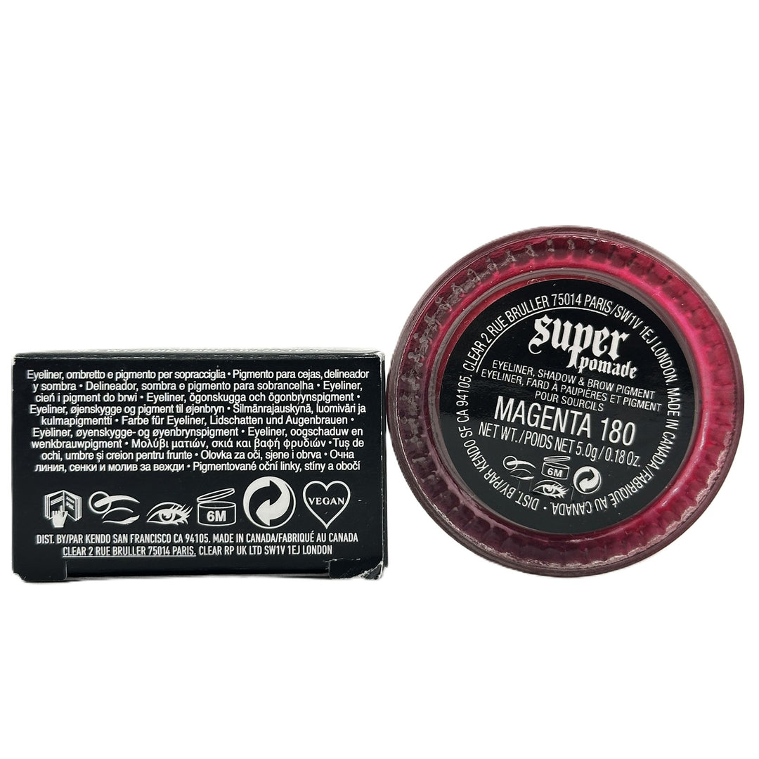 KVD Super Pomade Eyeliner, Shadow & Brow Pigment - Shade MAGENTA 180 - 5.0 g / 0.18 oz – Cosmetics | Glam Command