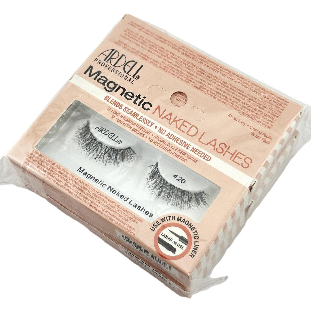 Set of 4 boxes - ARDELL Magnetic Naked Lashes 420 - Natural Look – Cosmetics | Glam Command